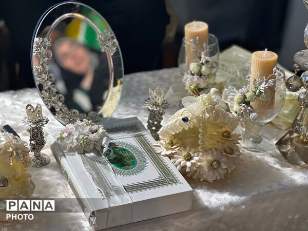 ازداواج ۵۰ زوج کرجی در شب سالگرد ازدواج امام علی(ع) و حضرت فاطمه(س) در کرج 