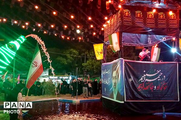 نوای عشق حسینی در میادین بجنورد طنین‌انداز شد