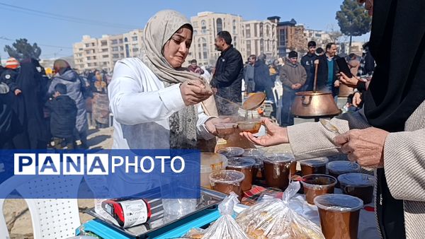 برگزاری جشنواره پخت سمنو در بجنورد 