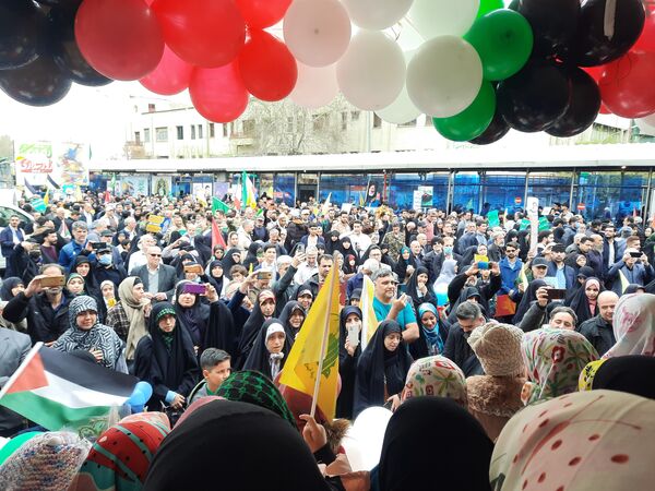 خروش ملت در روز قدس؛ حمایت بی‌وقفه از آرمان فلسطین
