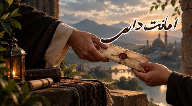 امانتداری،سرمایه‌ای برای اعتماد