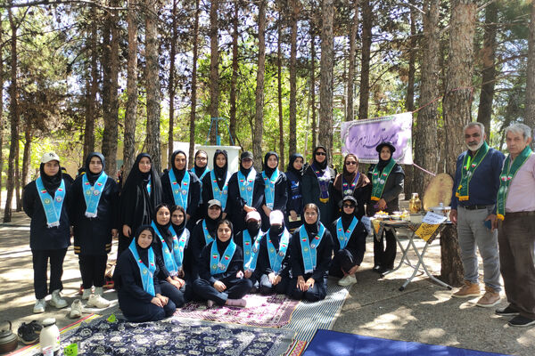 اردوی پایانی پیشتازان دختر مقطع متوسطه ناحیه 4 شیراز 