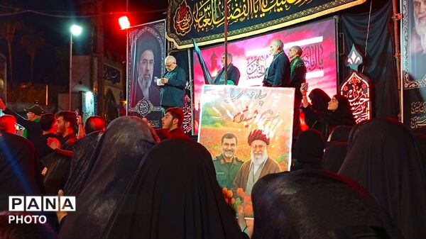 میدان شهید بهشتی در سوگ عاشورا