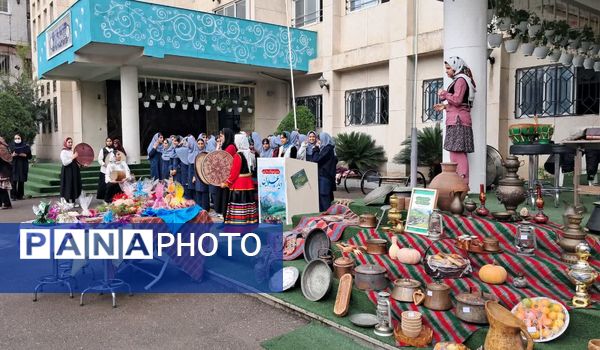 طلوع فرهنگ مازندران در دبیرستان شهید بهداشت قائمشهر