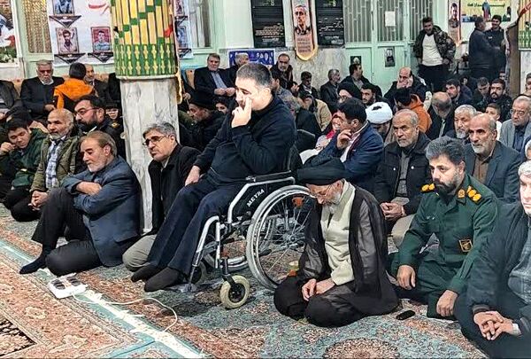 مراسم ششمین سالگرد شهادت سردار سلیمانی در شهر جعفریه قم