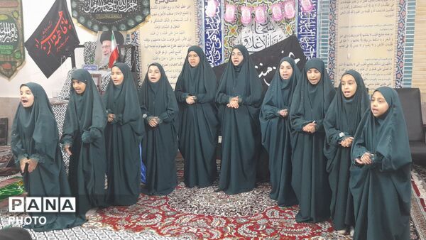  افطاری روزه اولی های دبستان نیایش در مسجد قائم‌المهدی جاهدشهر