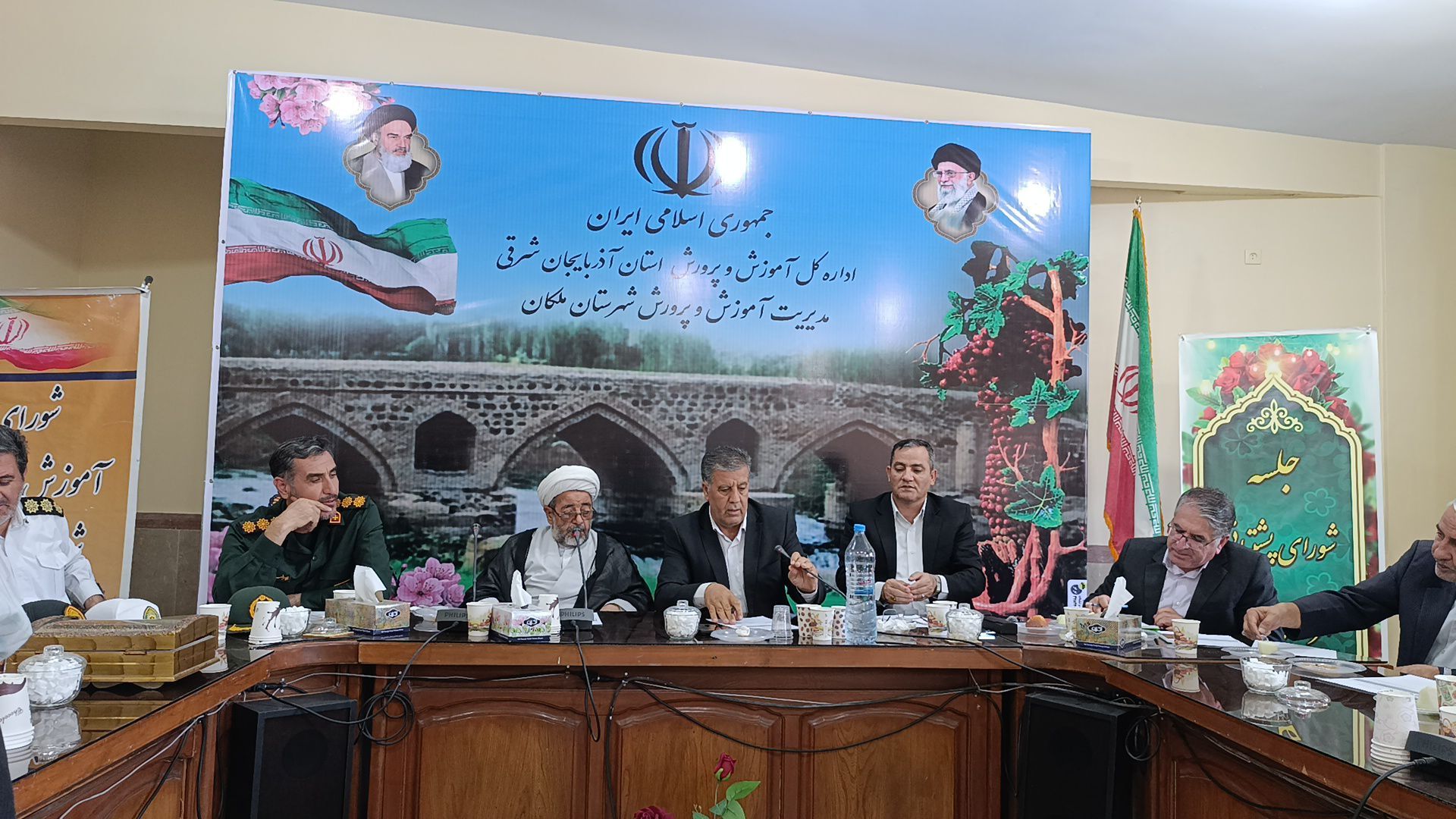 سنگ تمام مدیران مدارس ملکان برای آغاز سال تحصیلی 