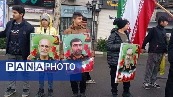 راهپیمایی ۲۲ بهمن در گلستان