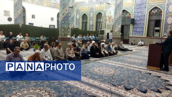 برگزاری مراسم ارتحال امام خمینی(ره) در مسجد صاحب الزمان شهرستان فردیس 