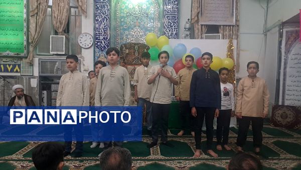 برگزاری جشن میلاد امام رضا(ع) در مسجد صاحب الزمان آشخانه 