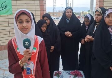 غدیر با شهید گمنام