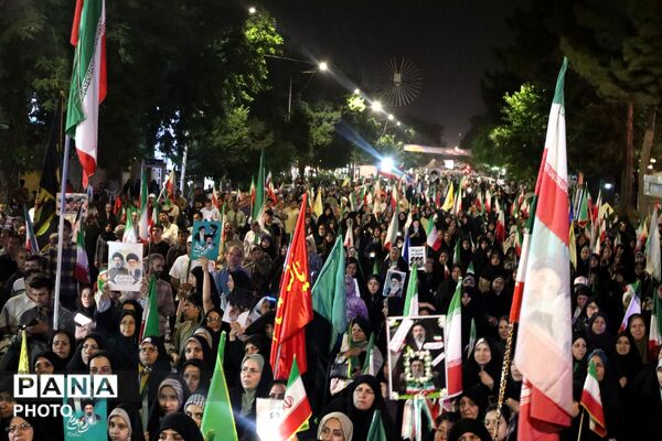  نود و یکمین شب از اجتماعات در حسینیه امام خمینی میهمان قاب پانا
