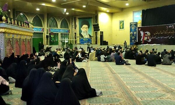 گرامیداشت شهدای جبهه مقاومت در قائمشهر