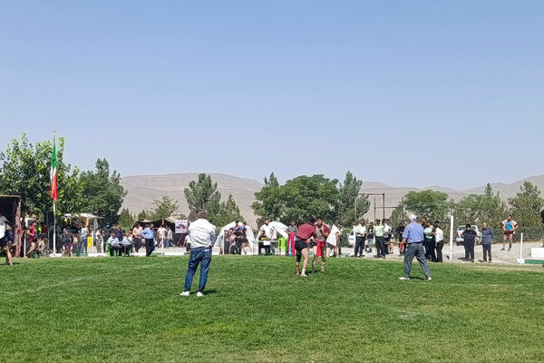 برگزاری مسابقات کشتی باچوخه در آشخانه
