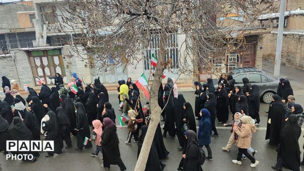 حضور گسترده مردم ولایتمدار سامن در راهپیمایی روز جهانی قدس