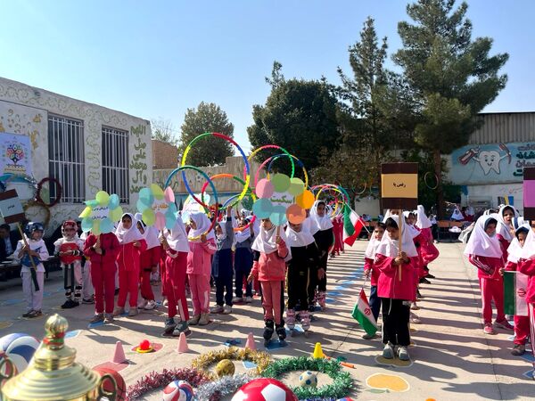 آیین گرامیداشت افتتاحیه المپیادهای ورزشی در خاتم
