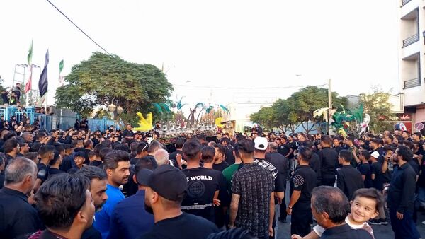 عزاداری عصر عاشورا در هیئت قوژد