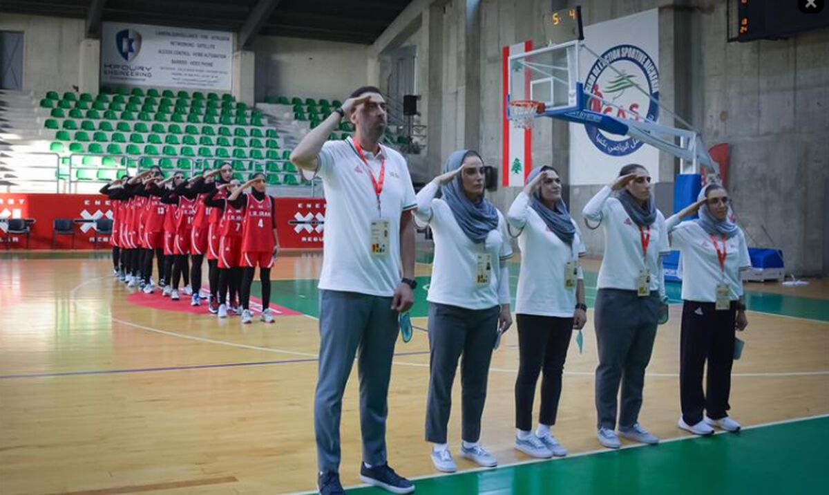 پیروزی دختران نوجوان ایران در نخستین بازی رقابت‌های بسکتبال غرب آسیا