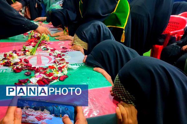 هیات دانش‌آموزی مجموعه تربیت علوی، میزبان شهید گمنام