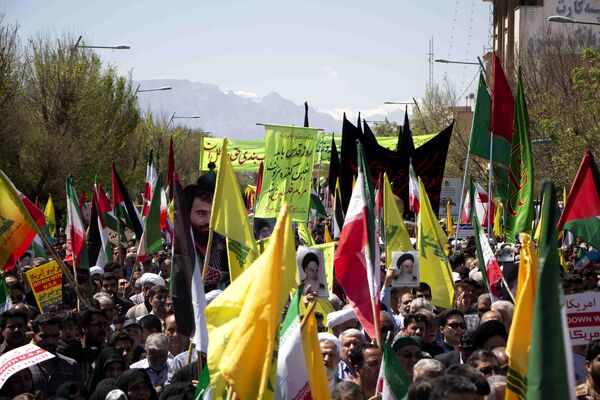 راهپیمایی روز قدس در یزد
