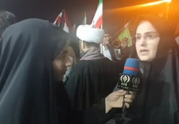 فعالیت موکب جامعه مهدسین استان قم در شب‌های جنگ رمضان