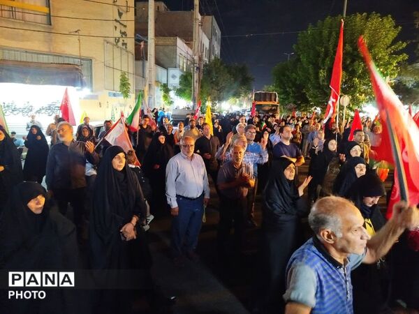 صد و پنجاه و دومین شب اقتدار و ایستادگی مردم در فردیس