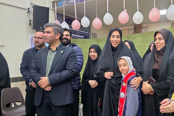 اختتامیه اعتکاف دانش‌آموزی رباط‌کریم با حضور مسئولان