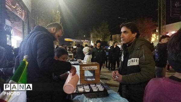 موکب مردمی شهید مصطفی صدر زاده در شب  ۲۳ ماه رمضان 