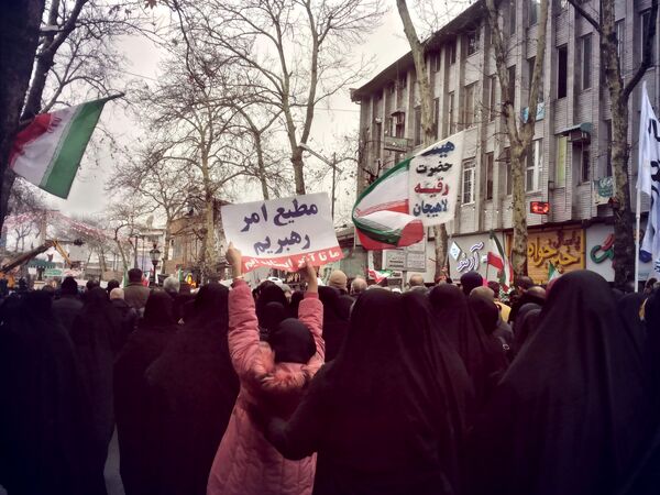 راهپیمایی 22 بهمن در لاهیجان