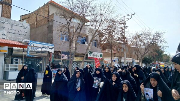 حضور باشکوه مردم مومن باخرز در راهپیمایی روز قدس