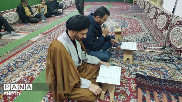  مراسم اولین شب قدر  در مسجد ابوالفضلی نیشابور 