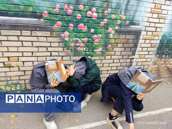 مانور سراسری زلزله در دبیرستان حداد 