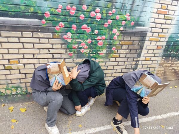 مانور سراسری زلزله در دبیرستان حداد 