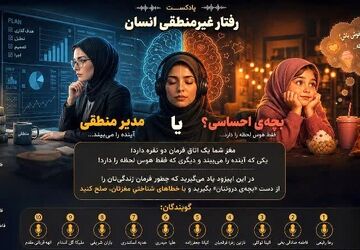 «مدیرِ منطقی» یا «بچه‌ی احساسی»؟