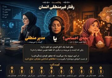 «مدیرِ منطقی» یا «بچه‌ی احساسی»؟