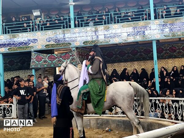 طنین نوای تعزیه خوانی در روستای پیکان اصفهان
