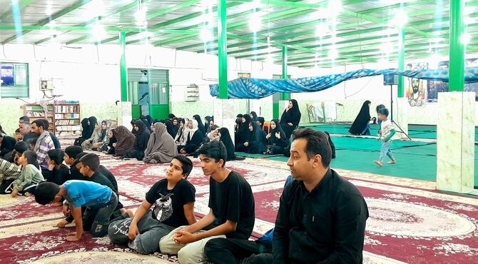 اجتماع باشکوه مردم ولایتمدار باقرآباد طباطبایی