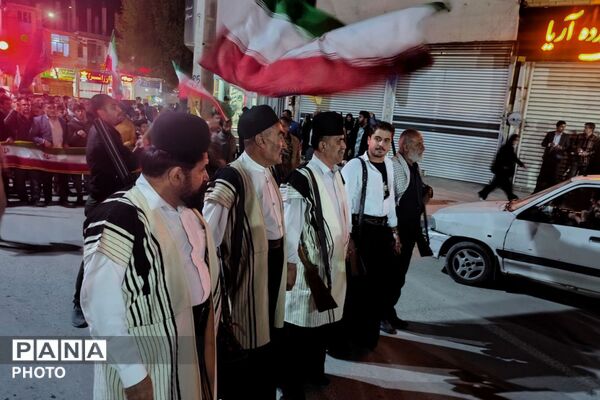  لردگان یک صدا و یک‌دل، جانم فدای رهبر
