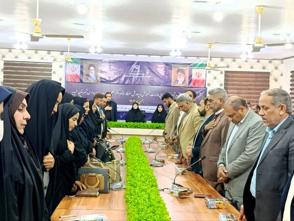 حضور معاون آموزش ابتدایی وزارت در حمیدیه