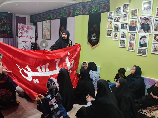 مراسم سوگواری ابا عبدالله الحسین در قائمشهر