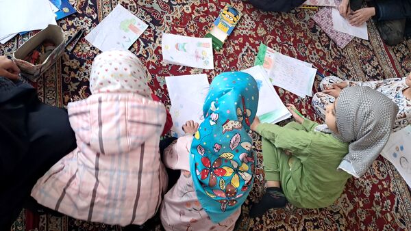 برپایی غرفه کودک در نمازجمعه کاشمر