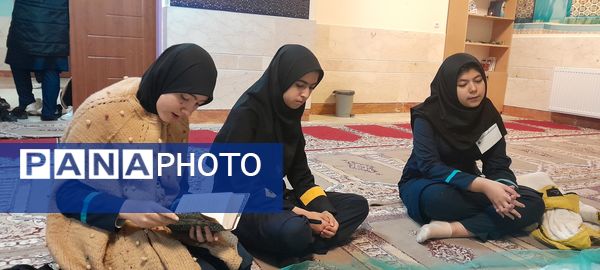 مسابقات قرآنی در دبیرستان فرزانگان استعداد درخشان ملارد