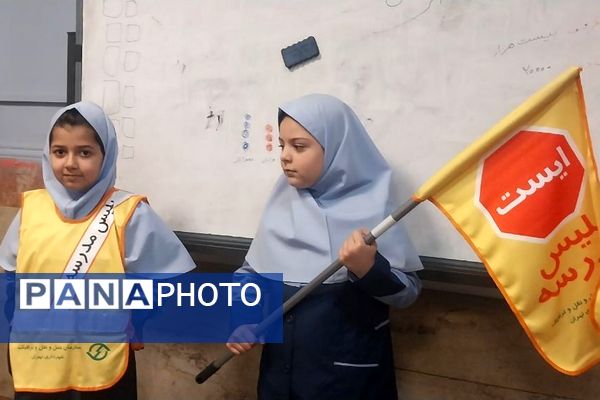 اجرای طرح «همیار پلیس» در دبستان شهید مجید مجیدی ناحیه دو شهرری 