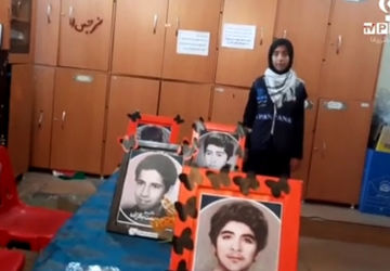 یادواره شهدای دانش‌آموز در آموزشگاه نرجس شیراز