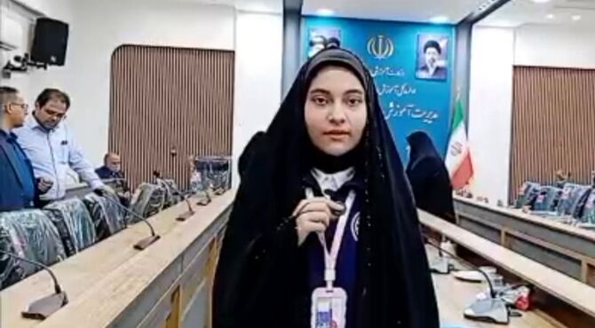 بررسی عملکرد یک‌ساله آموزش و پرورش مهریز در نشست خبری 