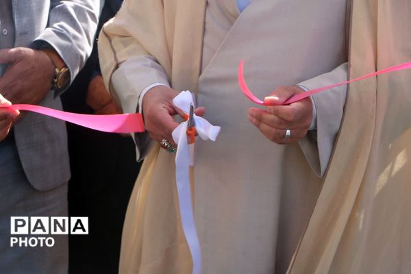 افتتاح زمین چمن دبیرستان شهید علی نکویی شهرستان فهرج