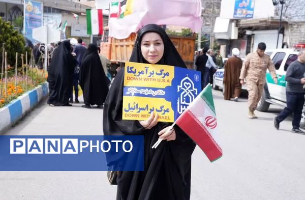 برگزاری راهپیمایی روز قدس در میاندورود 