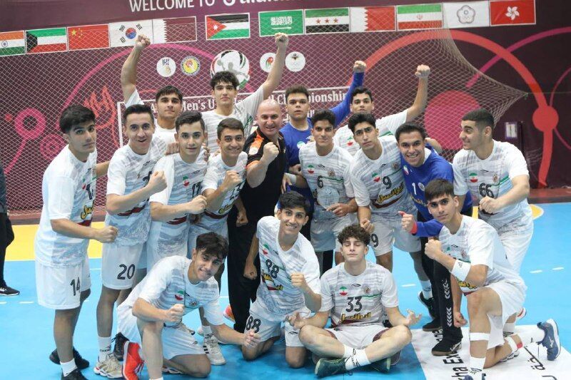 هندبال قهرمانی زیر ۱۷ سال آسیا؛ اردن هم مغلوب پسران ایران شد