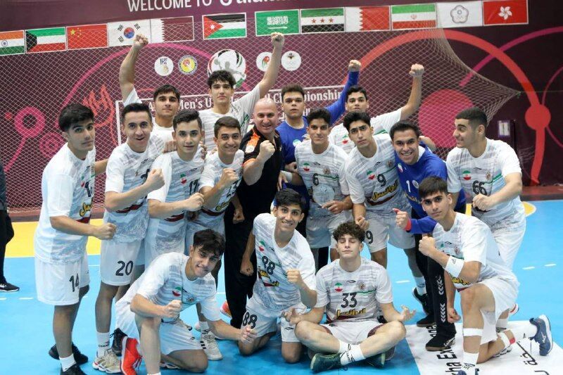 هندبال قهرمانی زیر ۱۷ سال آسیا؛ اردن هم مغلوب پسران ایران شد