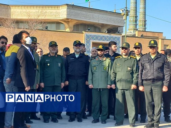 جلوه‌هایی از حضور نوجوانان قمی در رزمایش شکوه اقتدار 